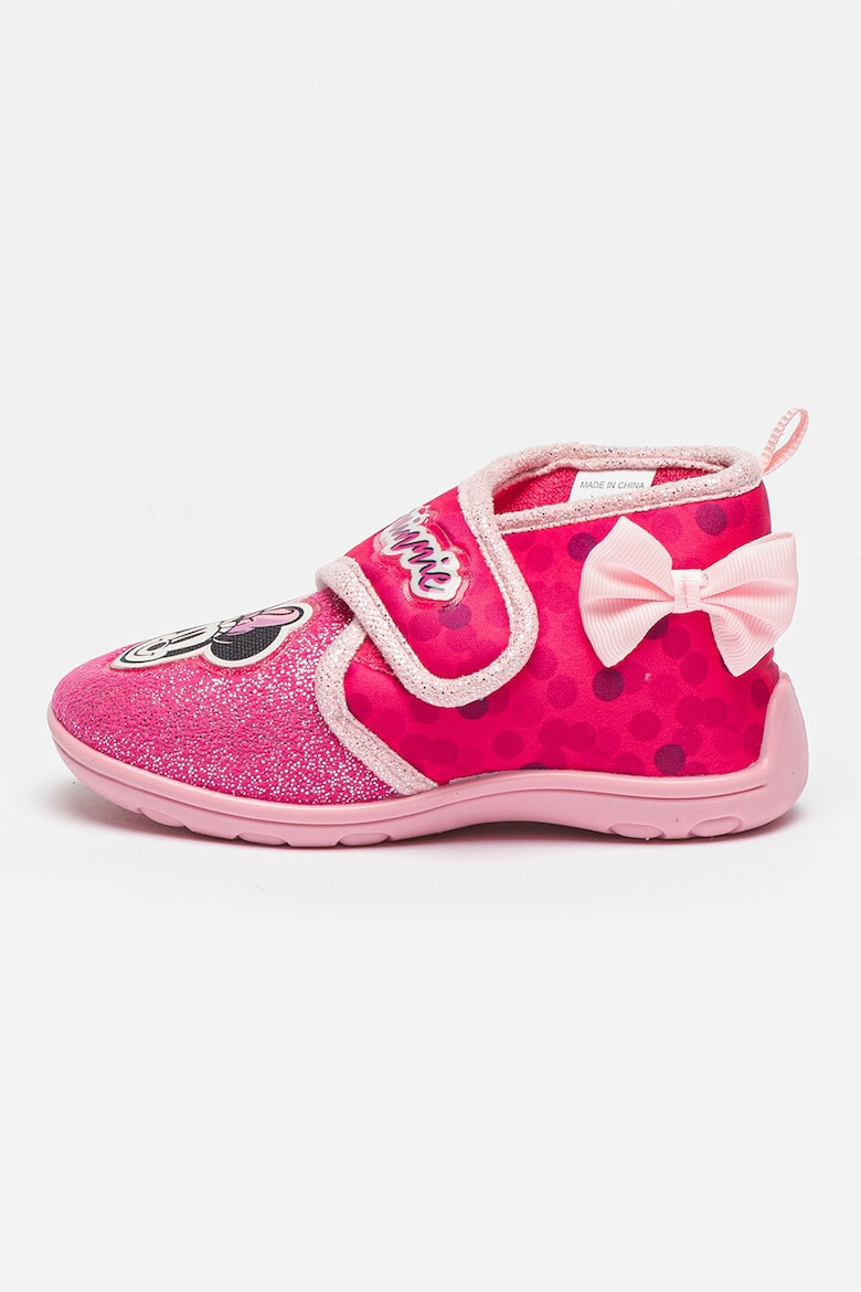 Walt Disney Pantofi sport cu imprimeu Minnie Mouse si velcro - Pled.ro