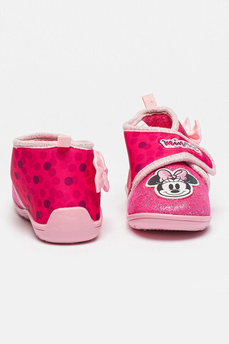 Walt Disney Pantofi sport cu imprimeu Minnie Mouse si velcro - Pled.ro