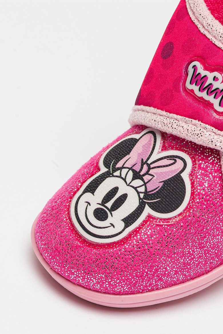 Walt Disney Pantofi sport cu imprimeu Minnie Mouse si velcro - Pled.ro