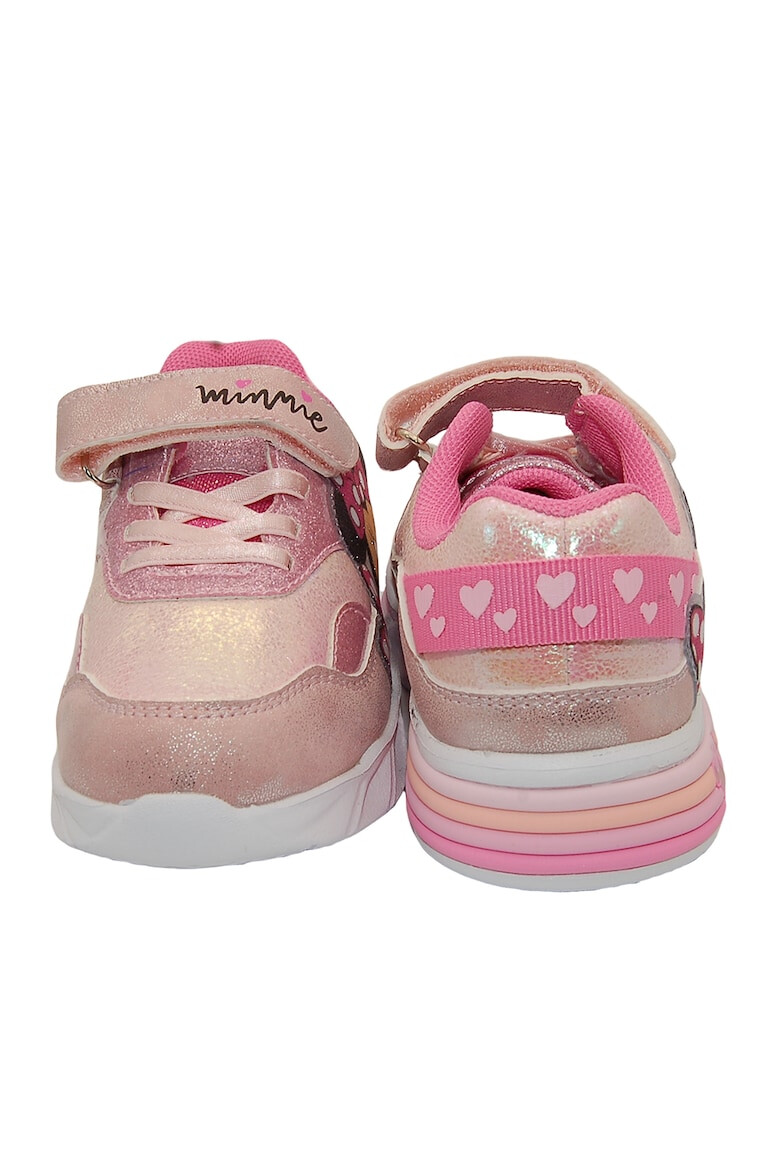 Walt Disney Pantofi sport cu imprimeu Minnie Mouse si velcro - Pled.ro