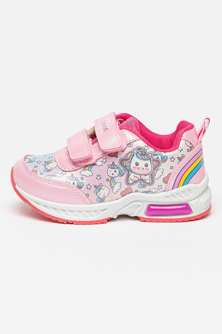 Walt Disney Pantofi sport cu lumini LED si unicorni - Pled.ro