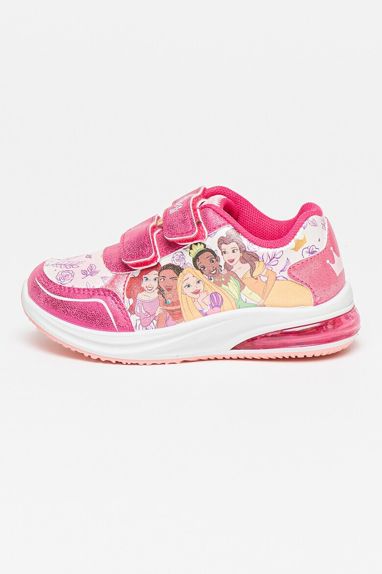 Walt Disney Pantofi sport de piele ecologica cu imprimeu Disney Princess - Pled.ro