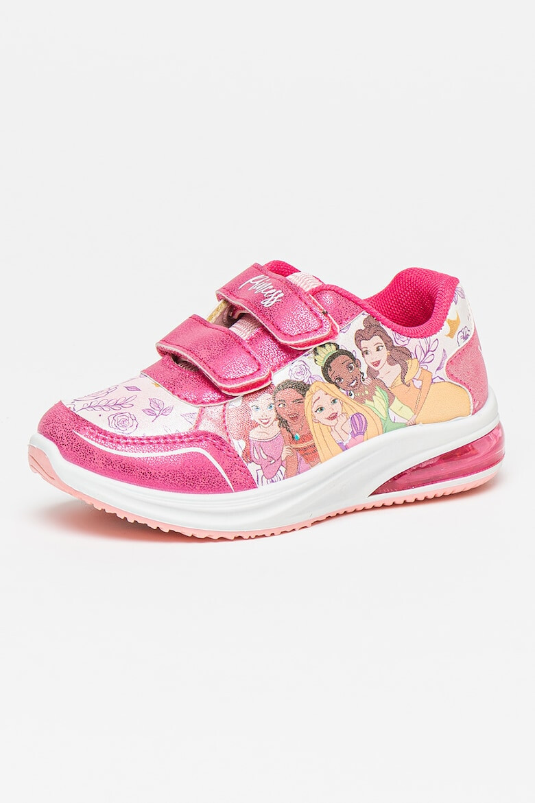 Walt Disney Pantofi sport de piele ecologica cu imprimeu Disney Princess - Pled.ro