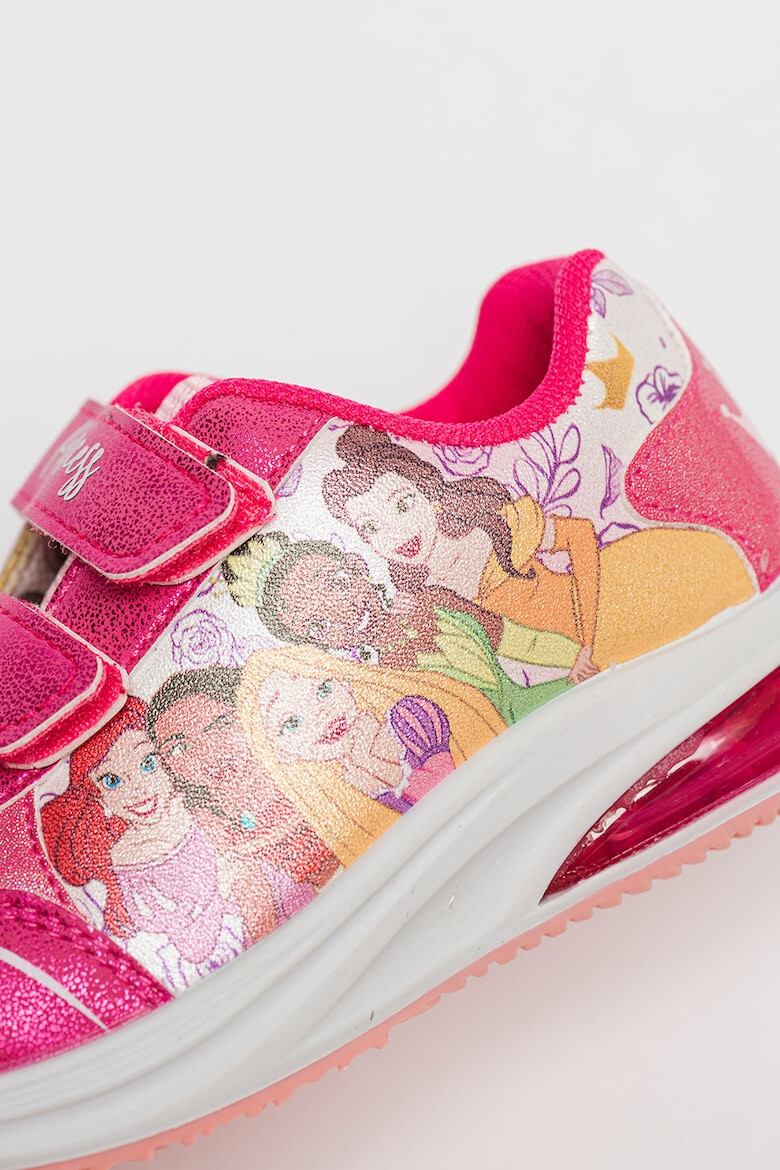 Walt Disney Pantofi sport de piele ecologica cu imprimeu Disney Princess - Pled.ro