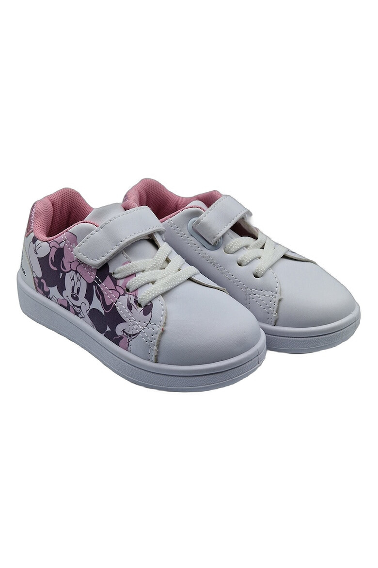 Walt Disney Pantofi sport de piele ecologica cu imprimeu Minnie Mouse - Pled.ro