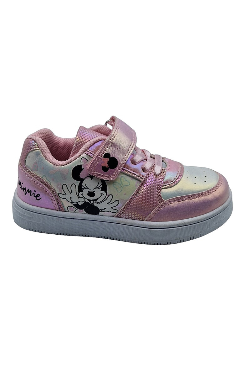 Walt Disney Pantofi sport de piele ecologica cu imprimeu Minnie Mouse - Pled.ro