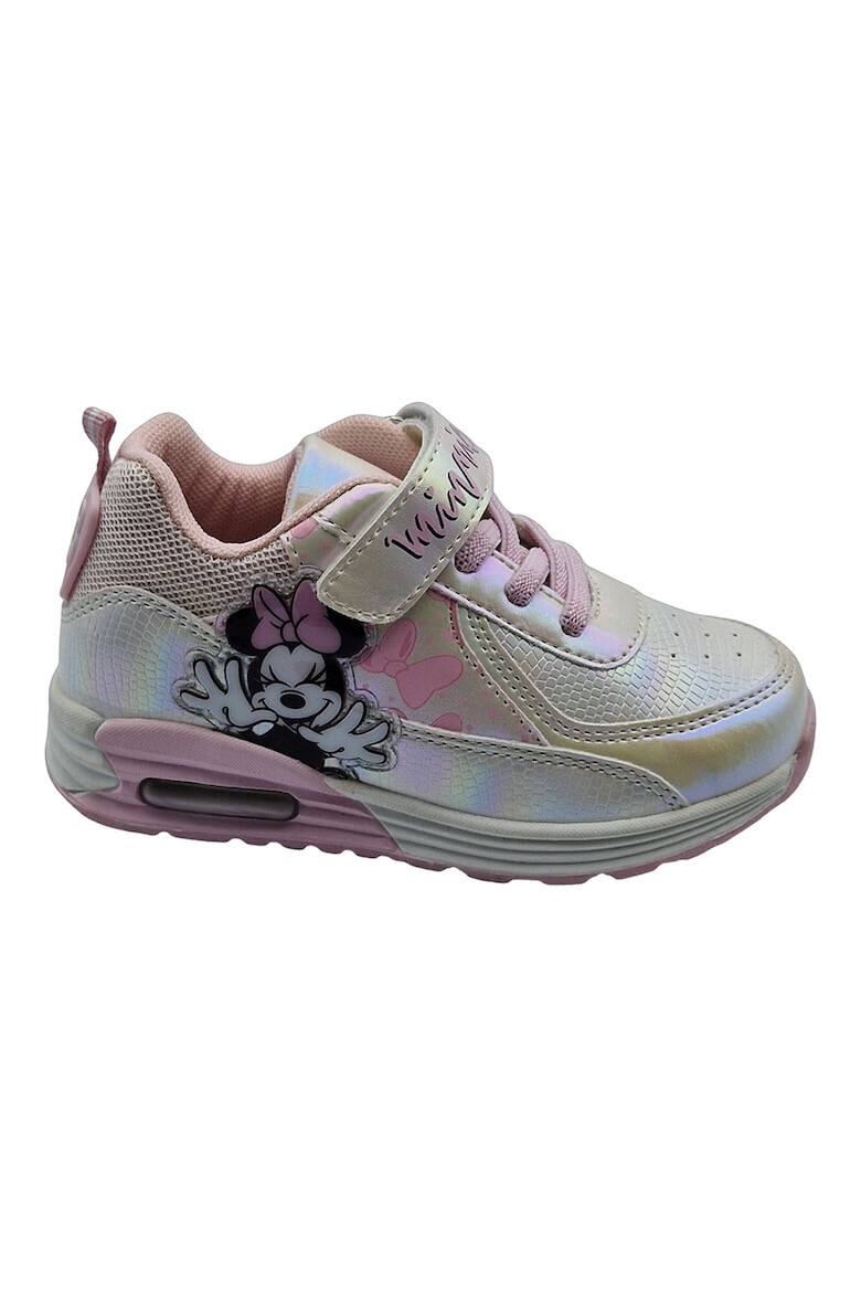 Walt Disney Pantofi sport de piele ecologica cu tematica Minnie Mouse - Pled.ro