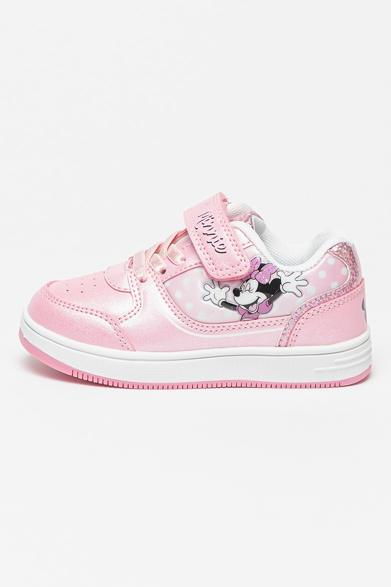 Walt Disney Pantofi sport din piele ecologica cu imprimeu cu Minnie Mouse - Pled.ro