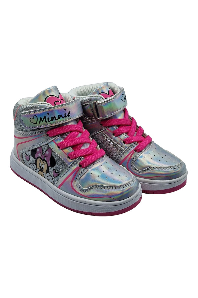 Walt Disney Pantofi sport mid-high cu insertii stralucitoare - Pled.ro