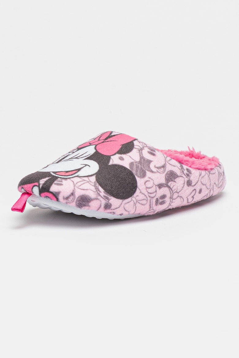 Walt Disney Papuci de casa cu imprimeu Minnie Mouse - Pled.ro