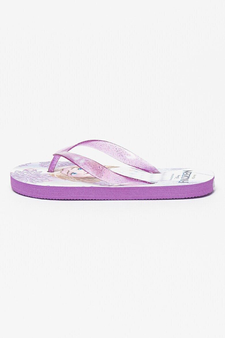 Walt Disney Papuci flip-flop cu imprimeu Frozen - Pled.ro