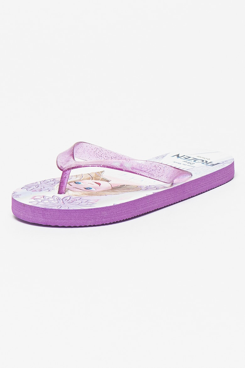 Walt Disney Papuci flip-flop cu imprimeu Frozen - Pled.ro