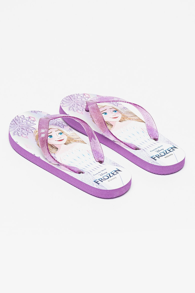 Walt Disney Papuci flip-flop cu imprimeu Frozen - Pled.ro