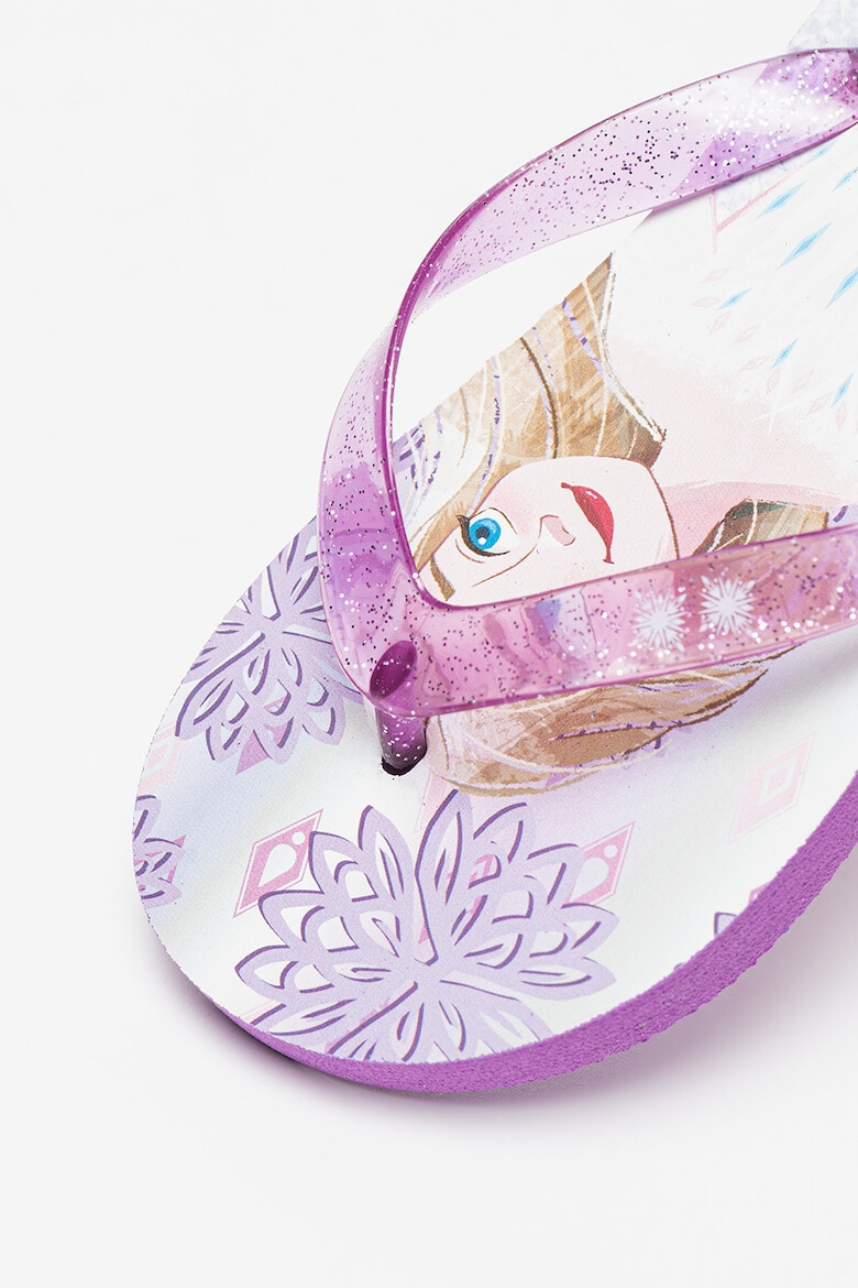 Walt Disney Papuci flip-flop cu imprimeu Frozen - Pled.ro