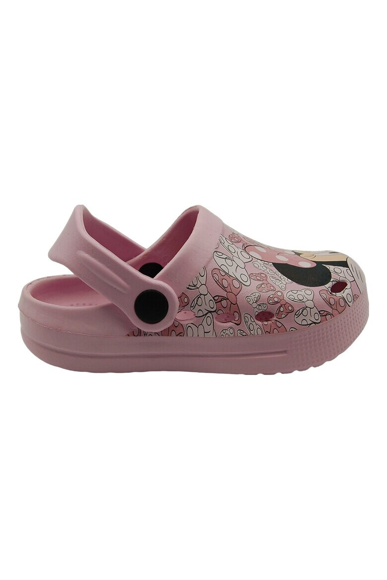 Walt Disney Saboti slingback cu imprimeu Minnie Mouse - Pled.ro