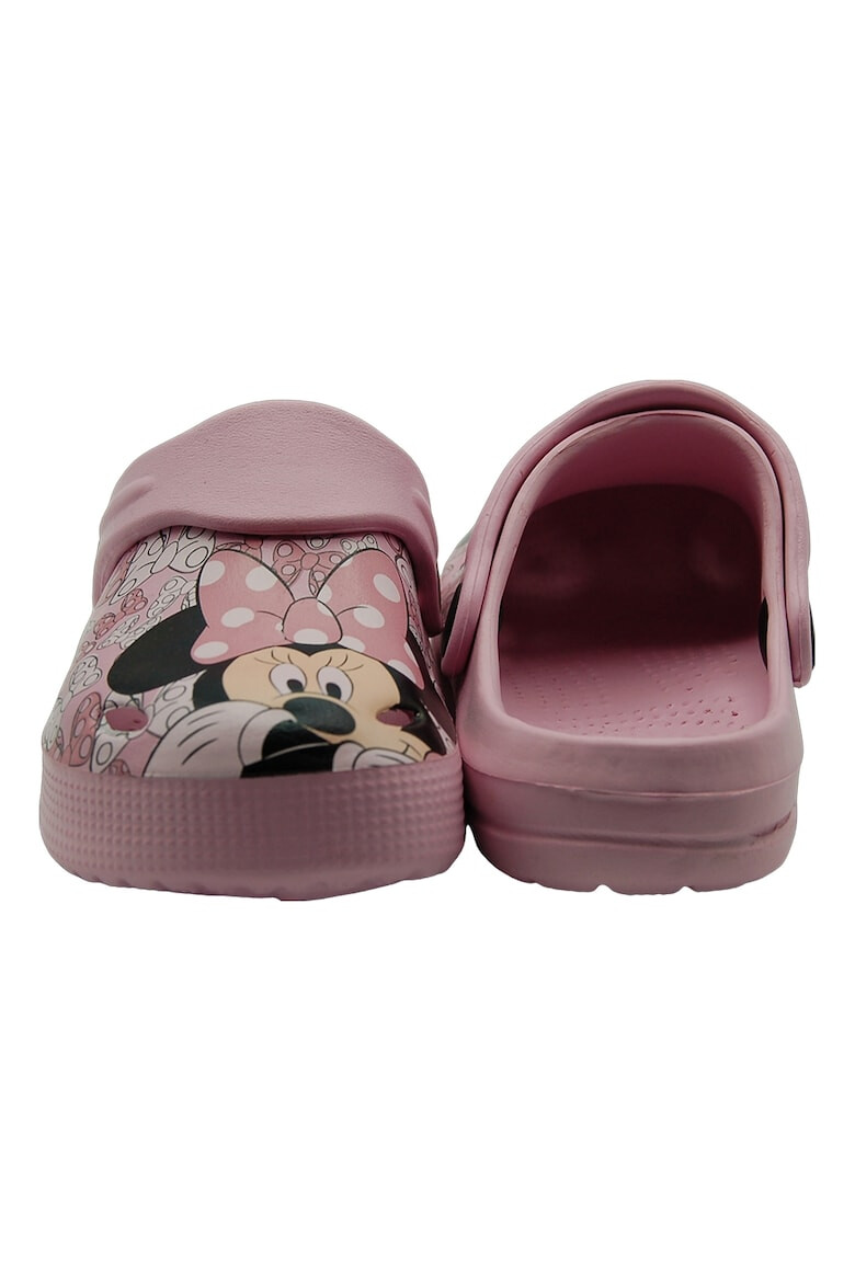 Walt Disney Saboti slingback cu imprimeu Minnie Mouse - Pled.ro