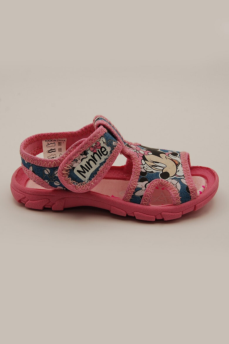 Walt Disney Sandale cu Minnie Mouse si velcro - Pled.ro