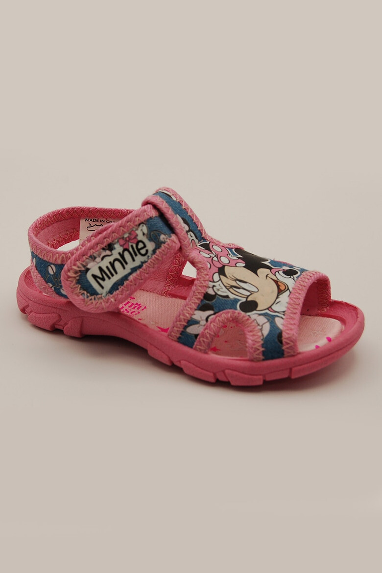 Walt Disney Sandale cu Minnie Mouse si velcro - Pled.ro