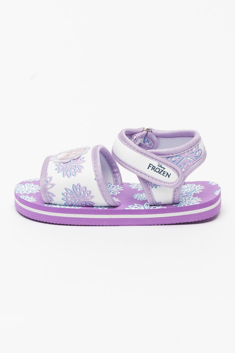 Walt Disney Sandale cu velcro si imprimeu Frozen - Pled.ro