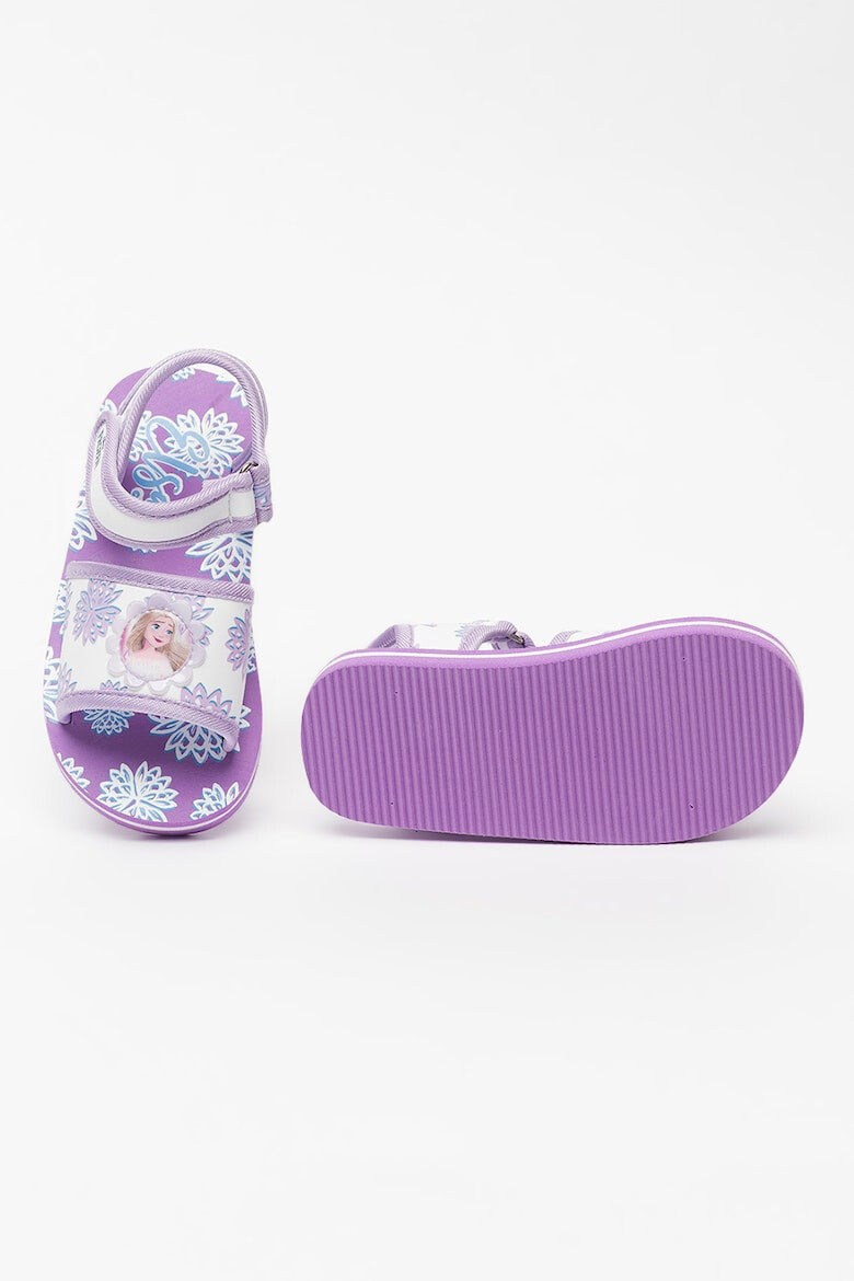 Walt Disney Sandale cu velcro si imprimeu Frozen - Pled.ro