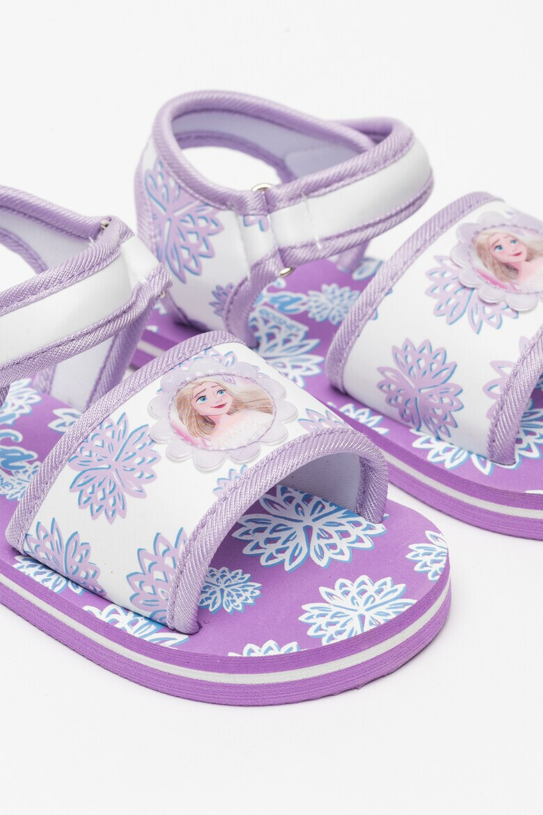 Walt Disney Sandale cu velcro si imprimeu Frozen - Pled.ro