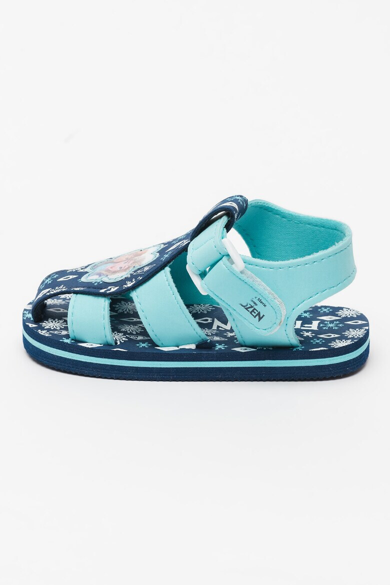 Walt Disney Sandale cu velcro si imprimeu Frozen - Pled.ro