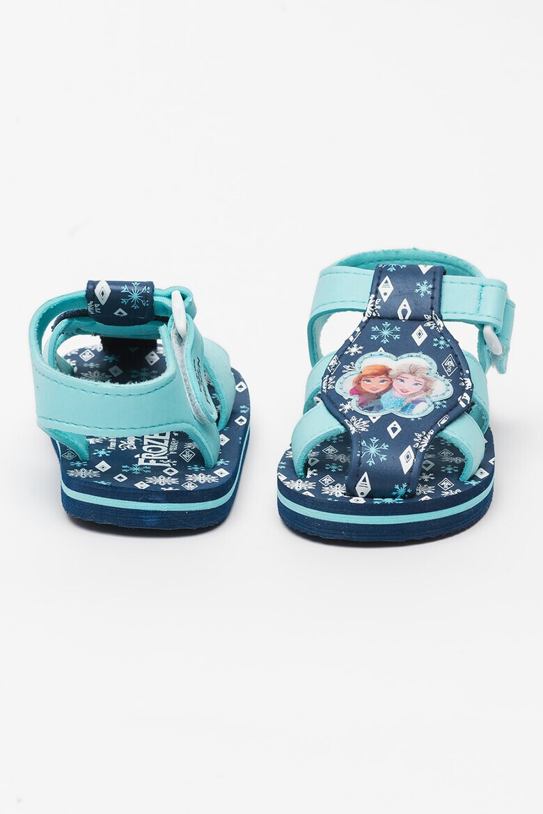 Walt Disney Sandale cu velcro si imprimeu Frozen - Pled.ro