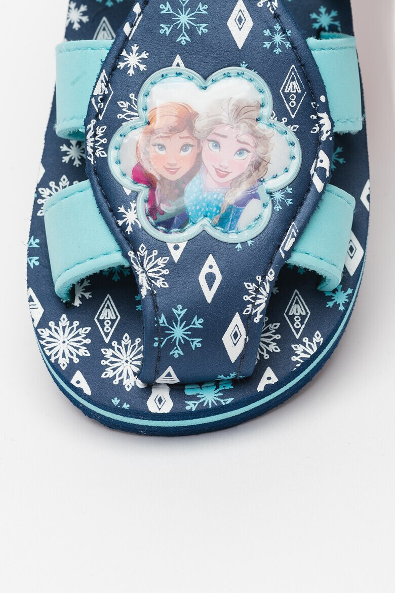 Walt Disney Sandale cu velcro si imprimeu Frozen - Pled.ro