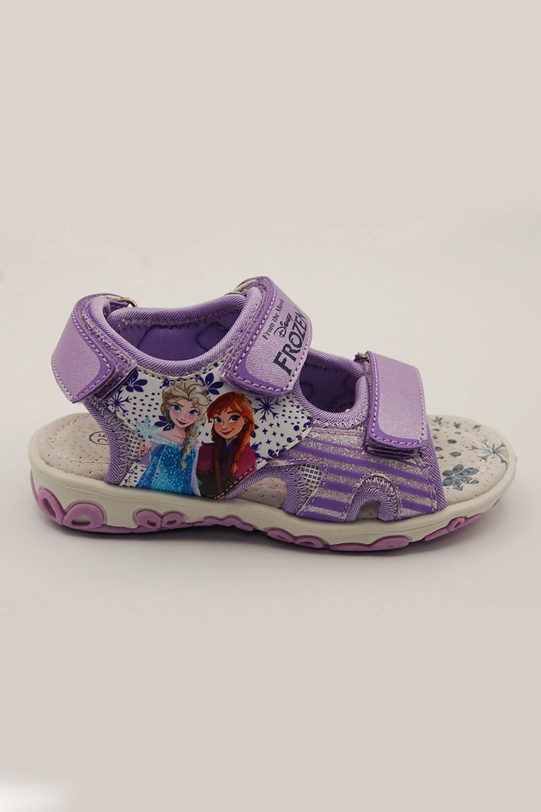 Walt Disney Sandale cu velcro si imprimeu Frozen - Pled.ro