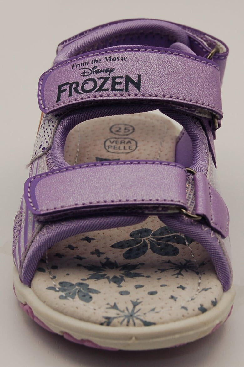 Walt Disney Sandale cu velcro si imprimeu Frozen - Pled.ro