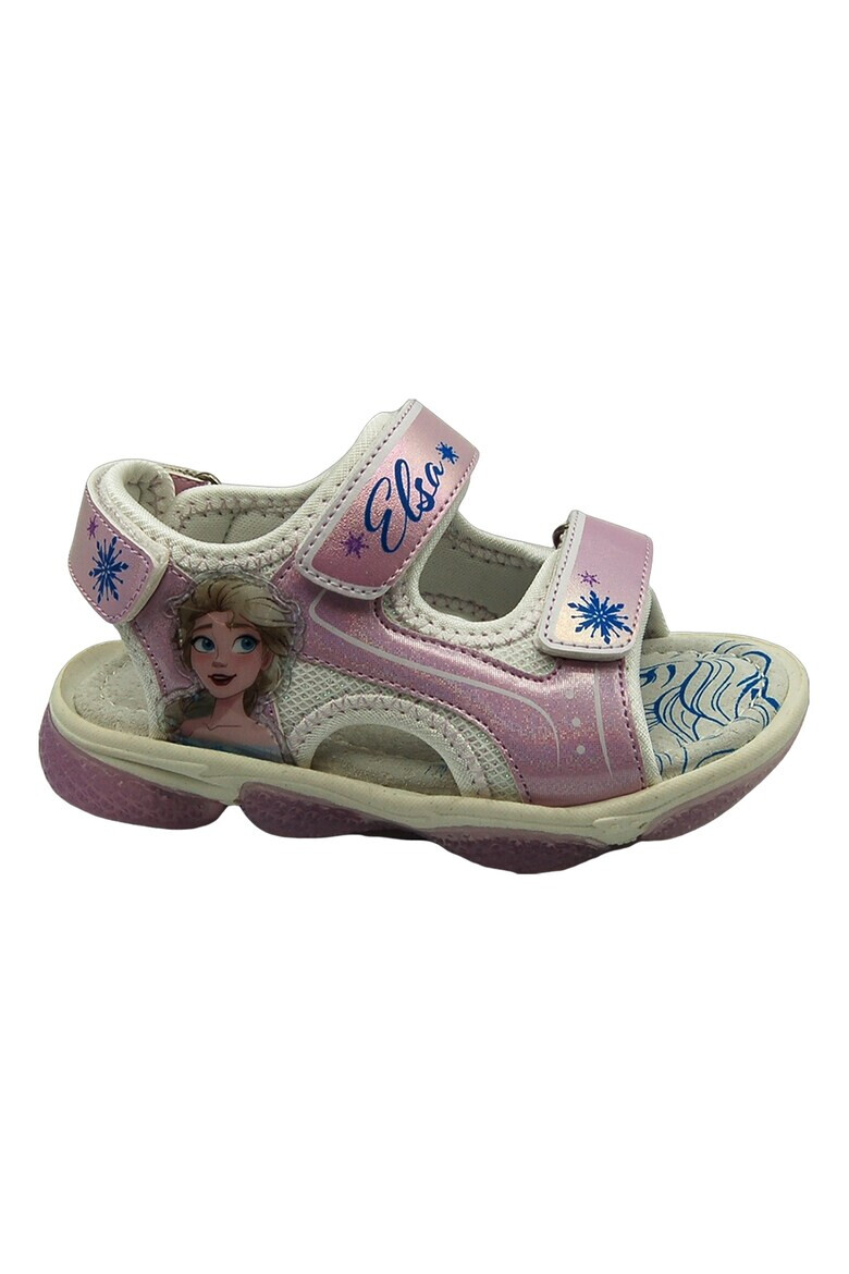 Walt Disney Sandale cu velcro si imprimeu Frozen - Pled.ro