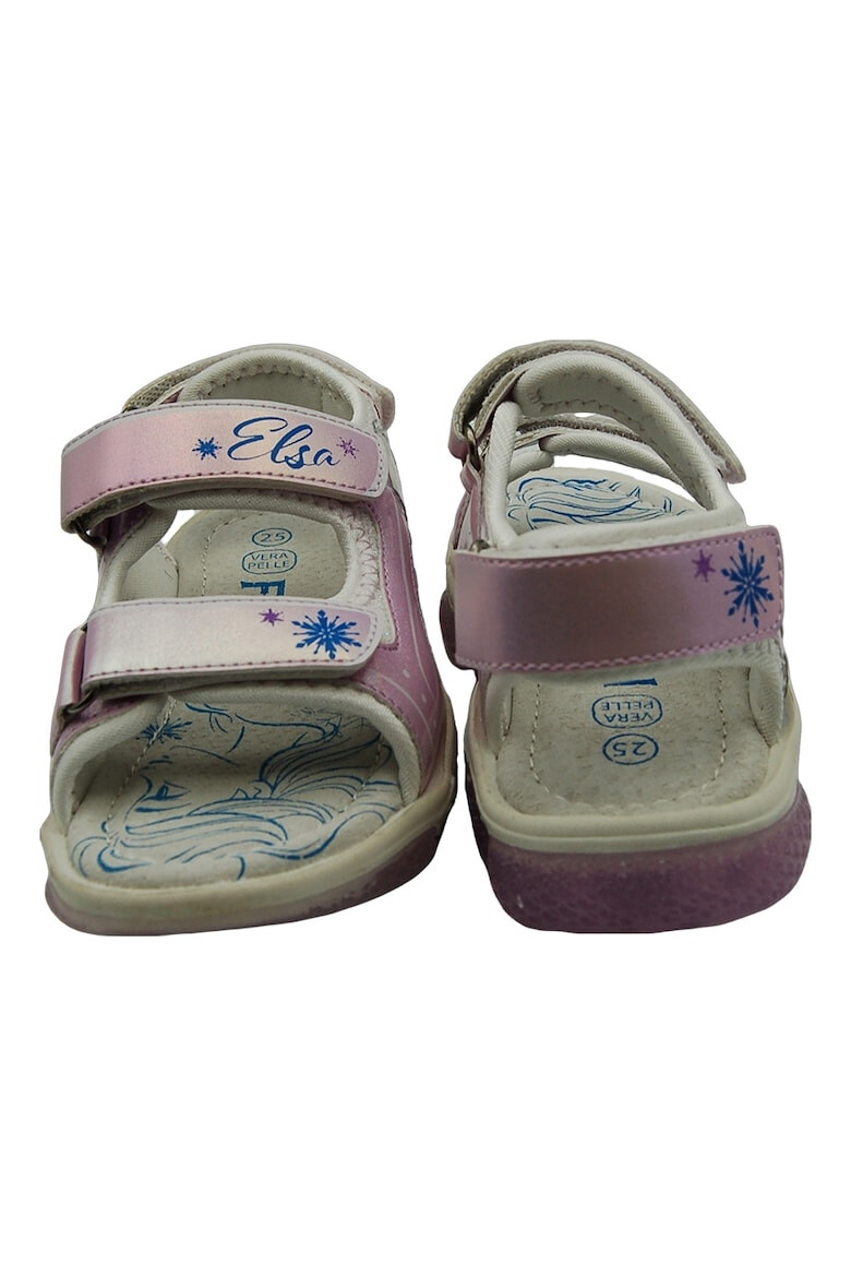 Walt Disney Sandale cu velcro si imprimeu Frozen - Pled.ro