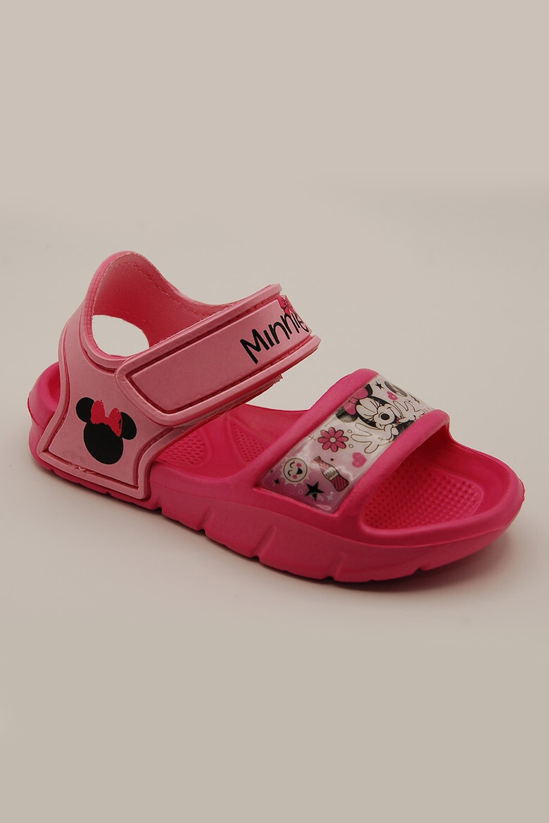 Walt Disney Sandale cu velcro si Minnie Mouse - Pled.ro