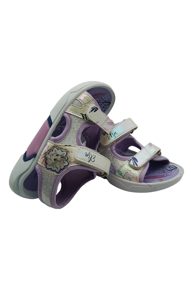 Walt Disney Sandale cu velcro si model Frozen - Pled.ro