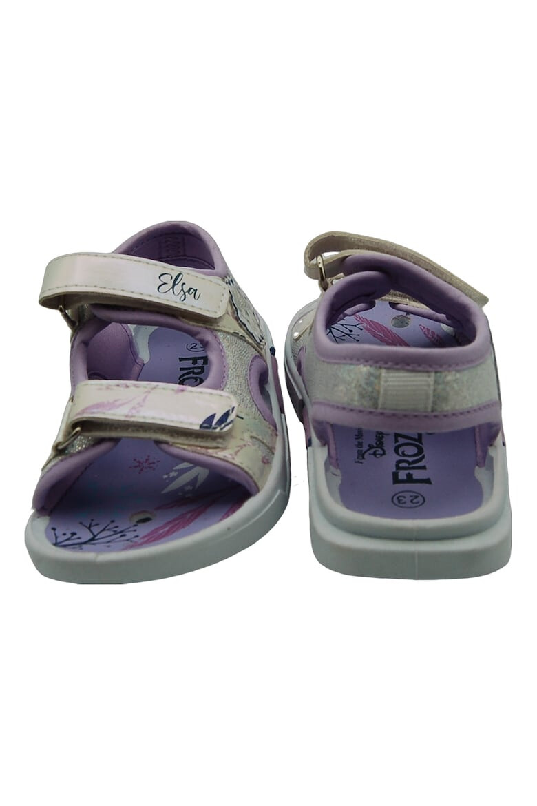 Walt Disney Sandale cu velcro si model Frozen - Pled.ro