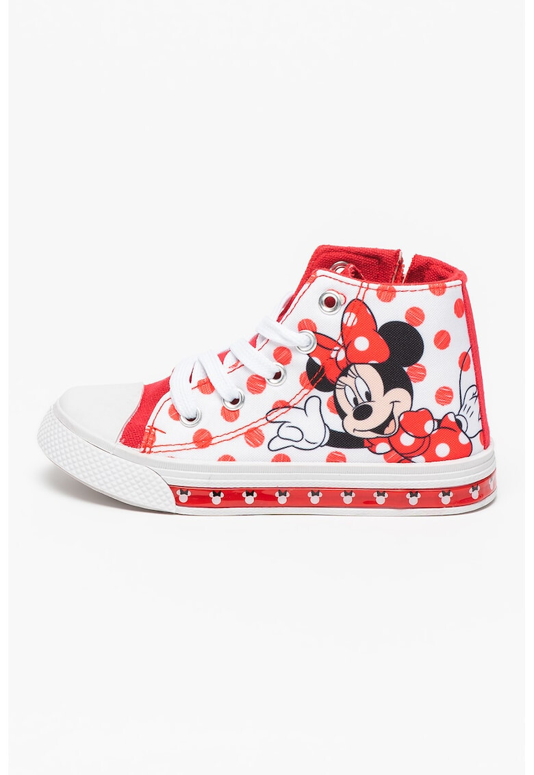 Walt Disney Tenisi high-top cu LED-uri si Minnie Mouse - Pled.ro