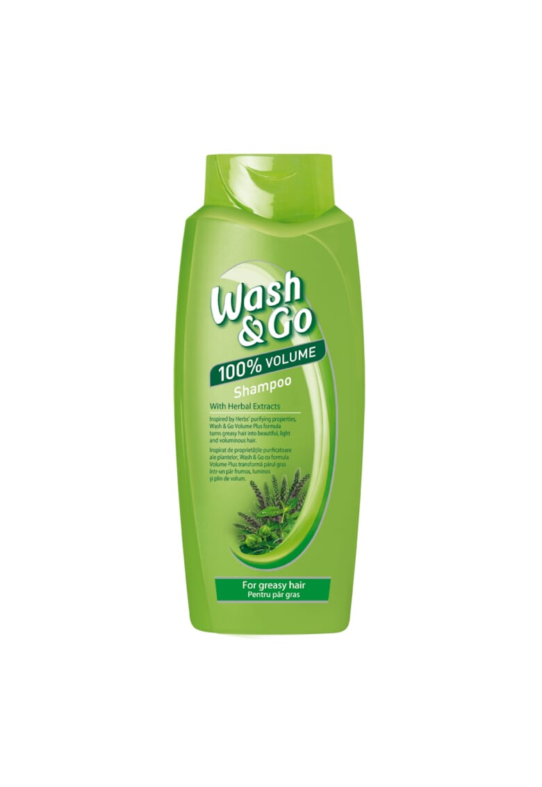 Wash&Go Sampon pentru par gras cu extract de ierburi 750ml - Pled.ro