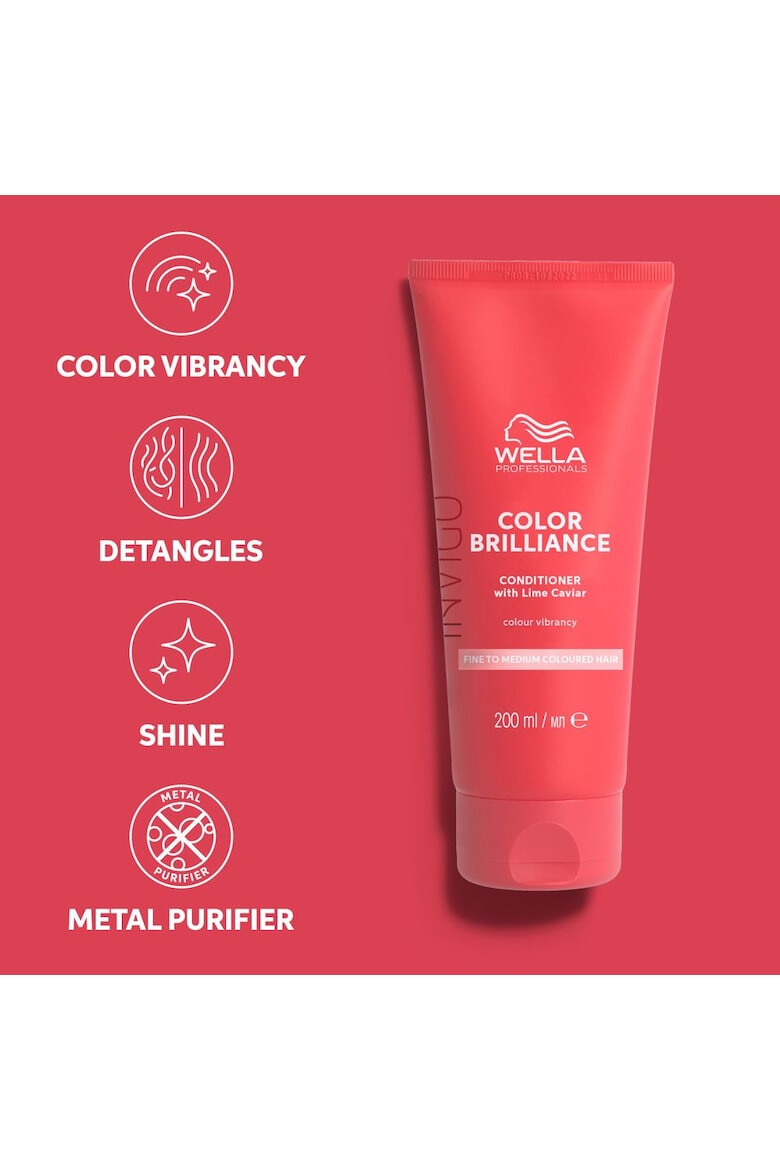 Wella Care Professional Balsam Wella Professionals Invigo Color Brilliance Fine/Normal pentru par vopsit cu fir subtire/normal - Pled.ro