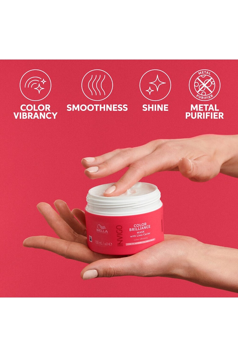 Wella Care Professional Masca Wella Professionals Invigo Color Brilliance Fine/Normal pentru par vopsit cu fir subtire/normal - Pled.ro