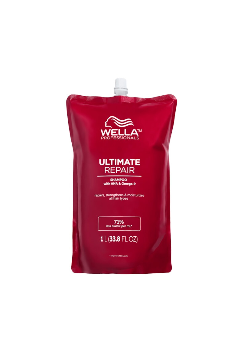 Wella Care Professional Sampon reparator si hranitor cu AHA & Omega 9 pentru par deteriorat - Pasul 1 Wella Professionals Ultimate Repair - Pled.ro