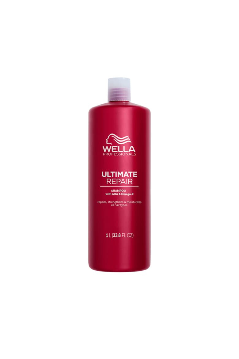 Wella Care Professional Sampon reparator si hranitor cu AHA & Omega 9 pentru par deteriorat - Pasul 1 Wella Professionals Ultimate Repair - Pled.ro