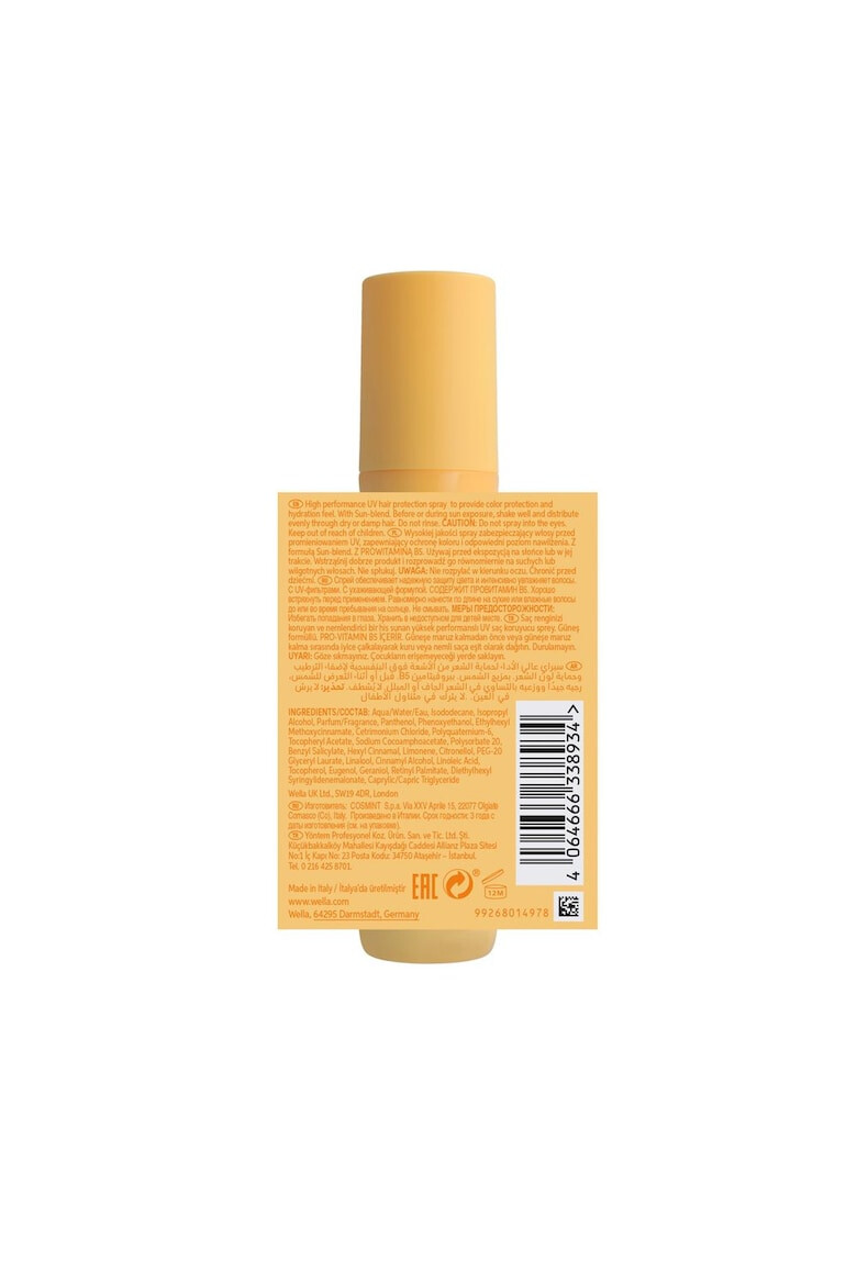 Wella Care Professional Spray de par Wella Professionals Invigo Sun Care cu protectie UV 150 ml - Pled.ro