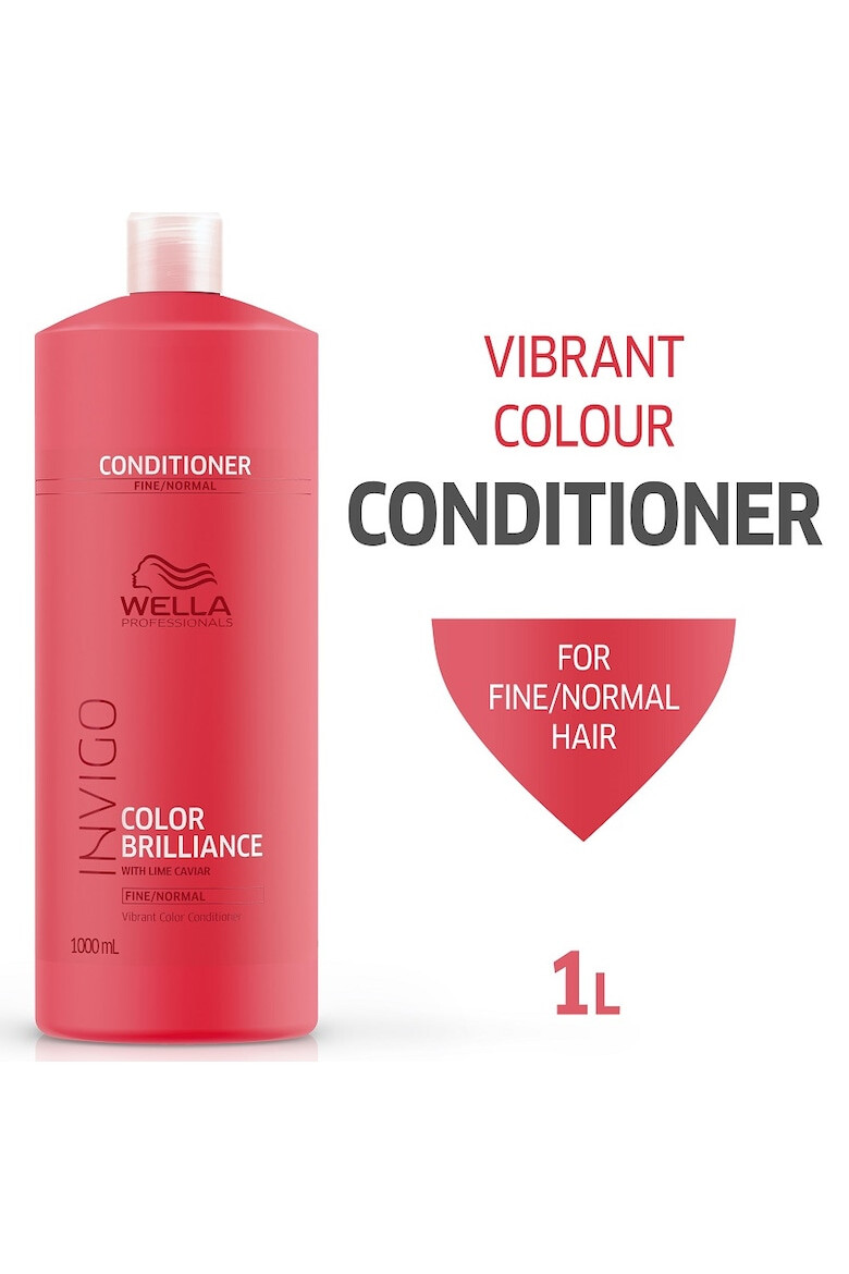 Wella Professionals Balsam Invigo Color Brilliance Fine/Normal pentru par vopsit cu structura subtire/normala - Pled.ro