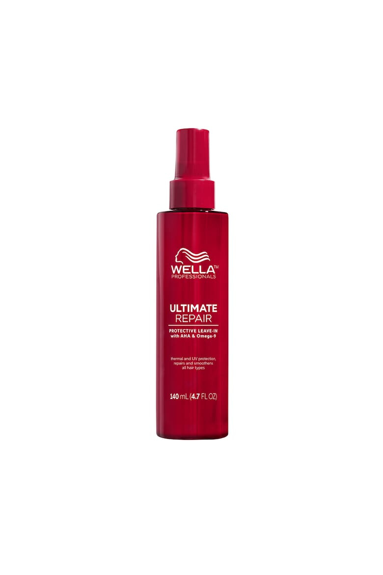 Wella Care Professional Crema fara clatire de reparare si protectie cu AHA & Omega 9 pentru par deteriorat - Pasul 4 Wella Professionals Ultimate Repair Protective Leave-In 140 ml - Pled.ro