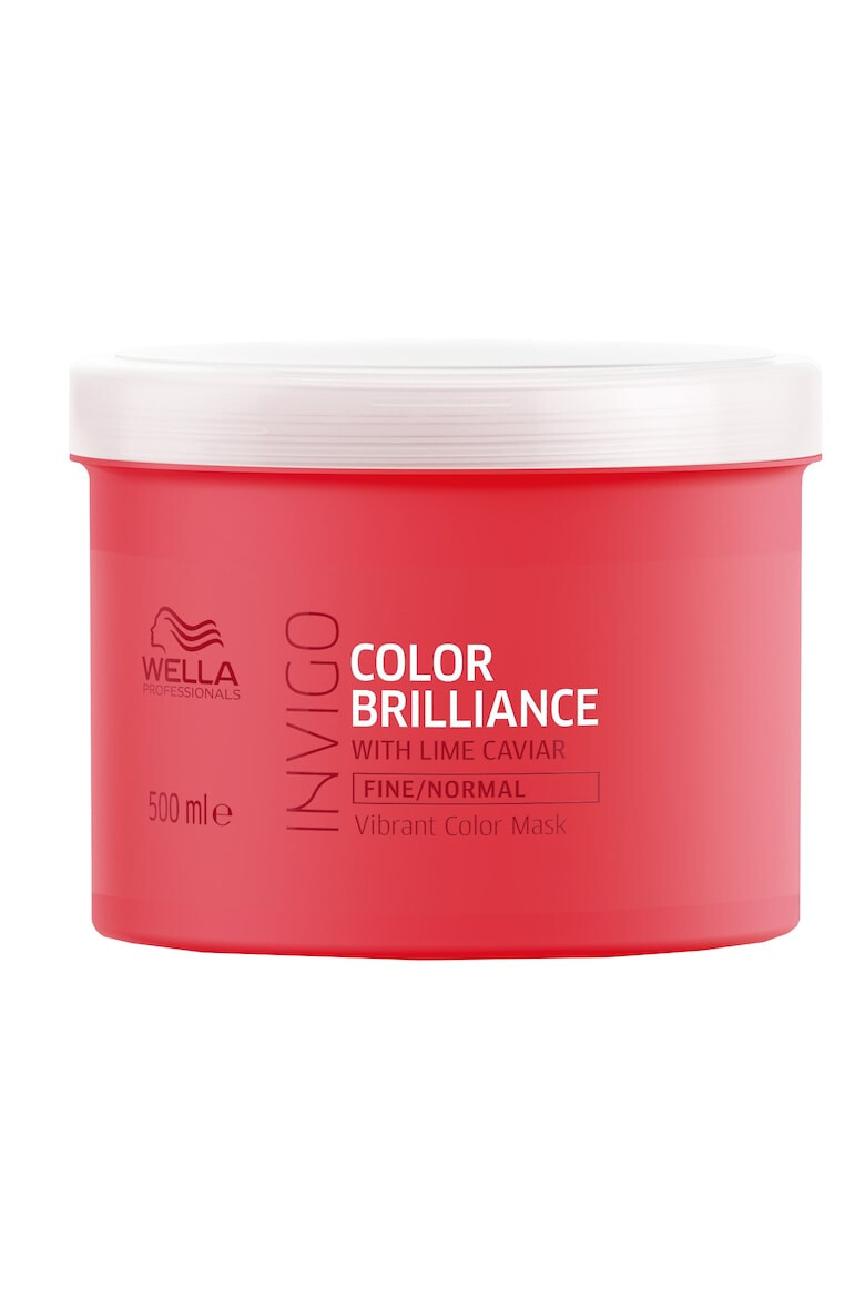 Wella Professionals Masca de par Invigo Color Brilliance Fine/Normal pentru par vopsit cu structura subtire/normala - Pled.ro