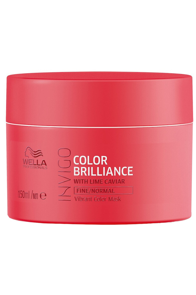 Wella Professionals Masca de par Invigo Color Brilliance Fine/Normal pentru par vopsit cu structura subtire/normala - Pled.ro