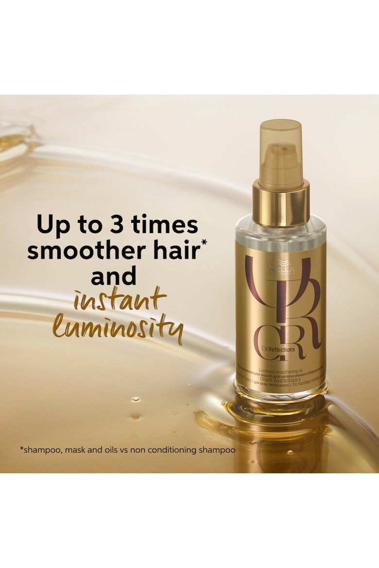 Wella Professionals Ulei de stralucire Oil Reflections Luminous Smoothening Oil pentru toate tipurile de par - Pled.ro