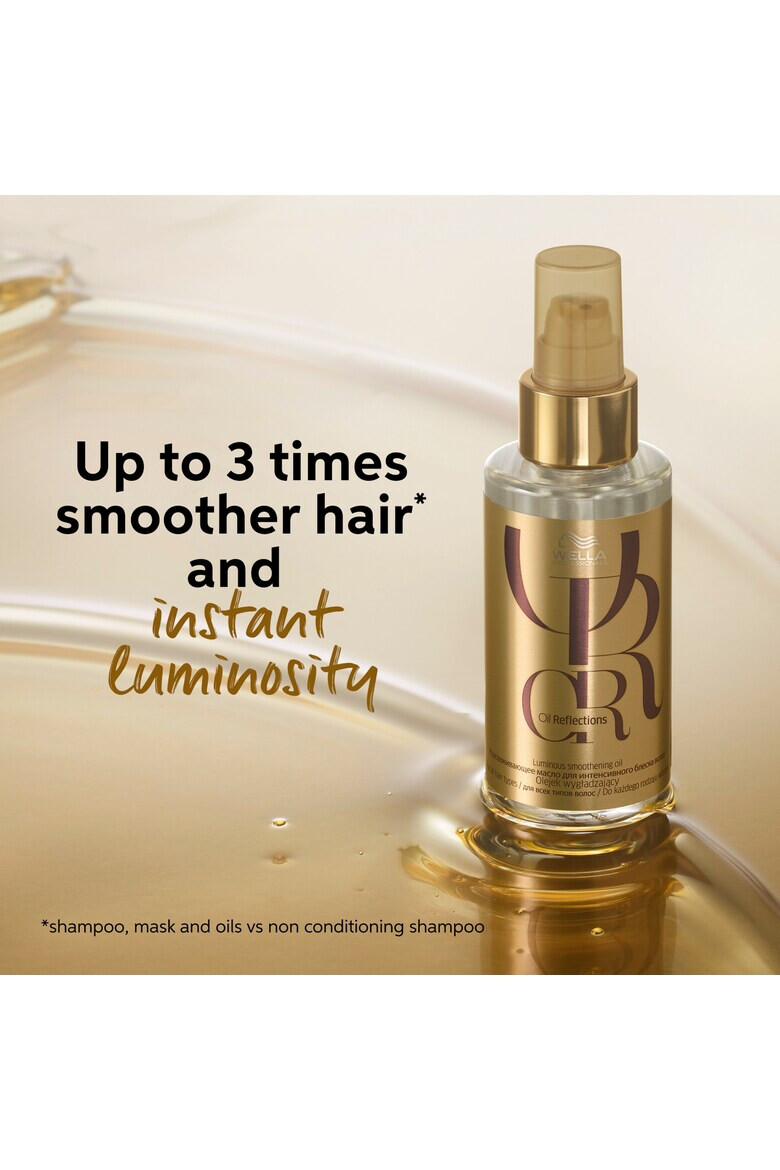 Wella Professionals Ulei de stralucire Oil Reflections Luminous Smoothening Oil pentru toate tipurile de par - Pled.ro