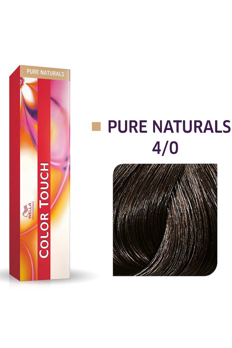 Wella Professionals Vopsea de par demi-permanenta Color Touch 4/0 castaniu mediu 60 ml - Pled.ro