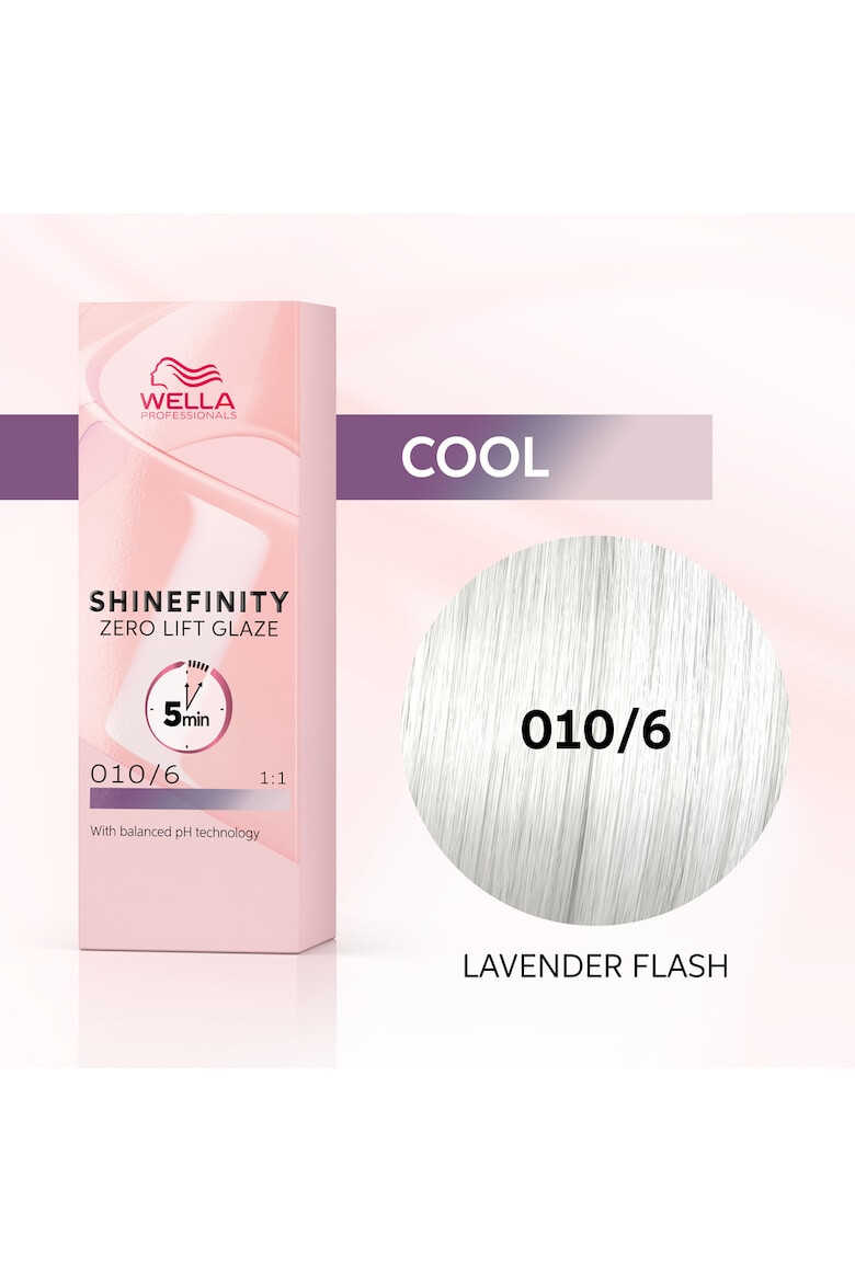 Wella Professionals Vopsea de par demipermanenta translucida Shinefinity Zero Lift Glaze - Pled.ro